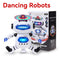 XJK-042502S-Electric Dancing Toys, 360 Degree Rotation, With Lights and Music, Intelligent Children's Toys Gifts- -2 Pieces