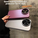 ABD-042301 Premium Frosted Solid Color iPhone 15 Pro Case with Full Accessories: Lens Film, Slipcover, Compatible with Apple Pro Max