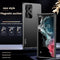 LKX-042202 Metal Magnetic Suction Applicable Samsung Cell Phone Case Protective Cover Anti-Falling