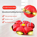 XJK-042501S-Bouncy Stomping Ball, Magic Flying Disc Ball, Foot Stomping Deformation Ball, Educational Children, Indoor and Outdoor Sports, Ball Toys - 4 Pieces