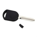 Uncut Blade emote Car Key Case Shell Cover Replacement with Ignition Transponder Chip 4D-60