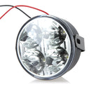 Round LED Daytime Running Light 4 LED White