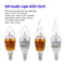 B22 6W LED Candle Light Bulb Chandelier Lamp Spotlight High Power AC85-265V