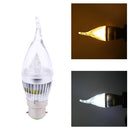 B22 6W LED Candle Light Bulb Chandelier Lamp Spotlight High Power AC85-265V