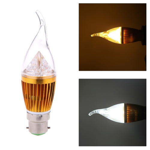 B22 8W LED Candle Light Bulb Chandelier Lamp Spotlight High Power AC85-265V