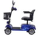 M09 350W 31 Miles 4-Wheel Mobility Scooter - Blue