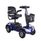 M16 400W 31 Miles 4-Wheel Mobility Scooter - Blue