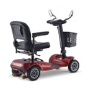 M18 350W 31 Miles 4-Wheel Mobility Scooter - Red