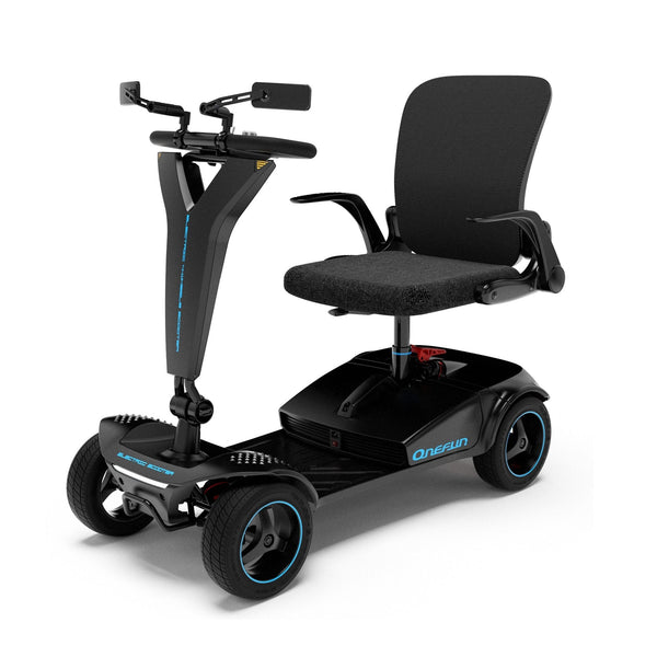 M20 350W 31 Miles 4-Wheel Mobility Scooter - Black