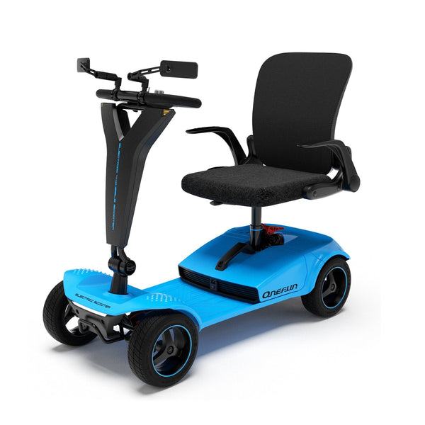 M20 350W 31 Miles 4-Wheel Mobility Scooter - Blue