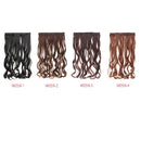 6Clips Long Big Wave Hair Thicken Fashion Popular Goddess Charming Curled Hair Extension