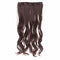 5Clips in on Wavy Curl Synthetic Hairpieces Slice Hair Extension Ponytail High Temperature Fiber