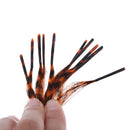 10Pcs Grizzly Women Girl Lady DIY Party Make-up Feather Hair Extensions