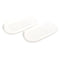 1 Pair Transparent Foot Heel Cups Cushion PU Shoe Pads Half Insoles Anti-slip Feet Care Protector