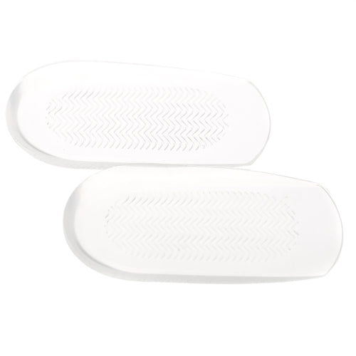 1 Pair Transparent Foot Heel Cups Cushion PU Shoe Pads Half Insoles Anti-slip Feet Care Protector