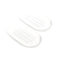 1 Pair Transparent Foot Heel Cups Cushion PU Shoe Pads Half Insoles Anti-slip Feet Care Protector