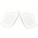 1 Pair Transparent Foot Heel Cups Cushion PU Shoe Pads Half Insoles Anti-slip Feet Care Protector