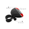 Cycling Bike Bicycle Super Bright Red 5 LED Rear Tail Light 4 Modes Lamp for Seatpost Rainproof